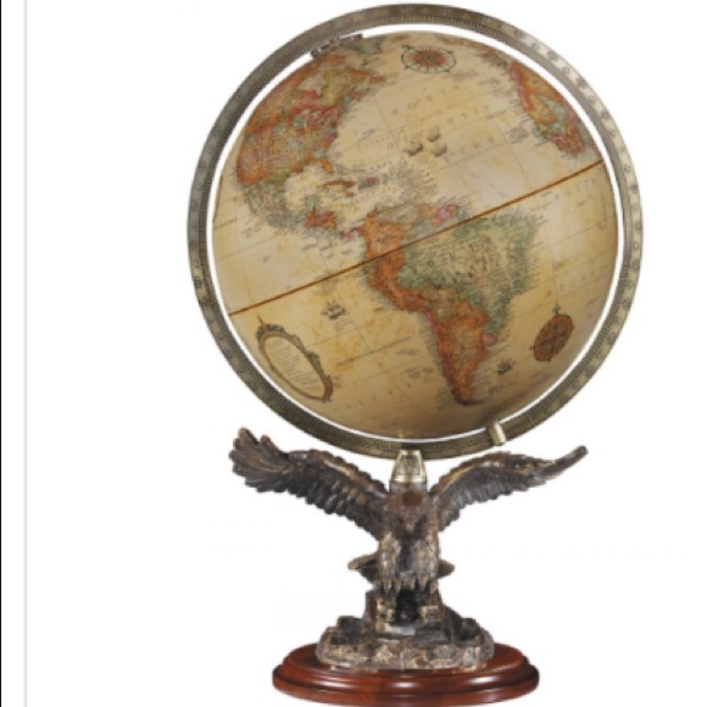 Replogle Freedom Desktop Globe 12” Walnut-Finish